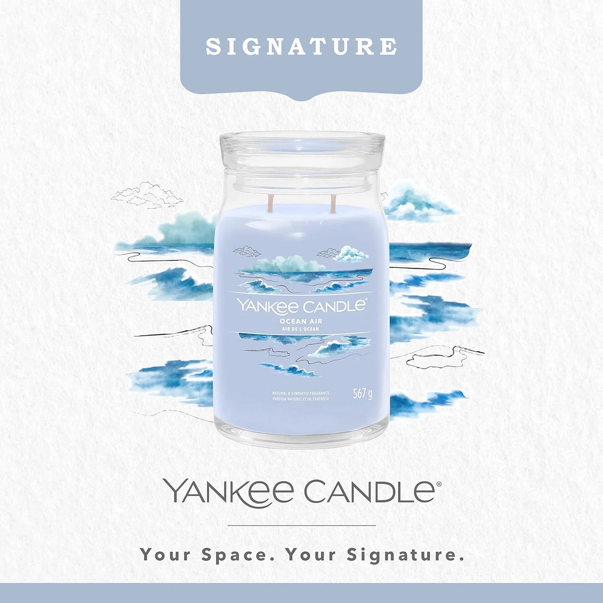 Ocean Air Signature Large Jar