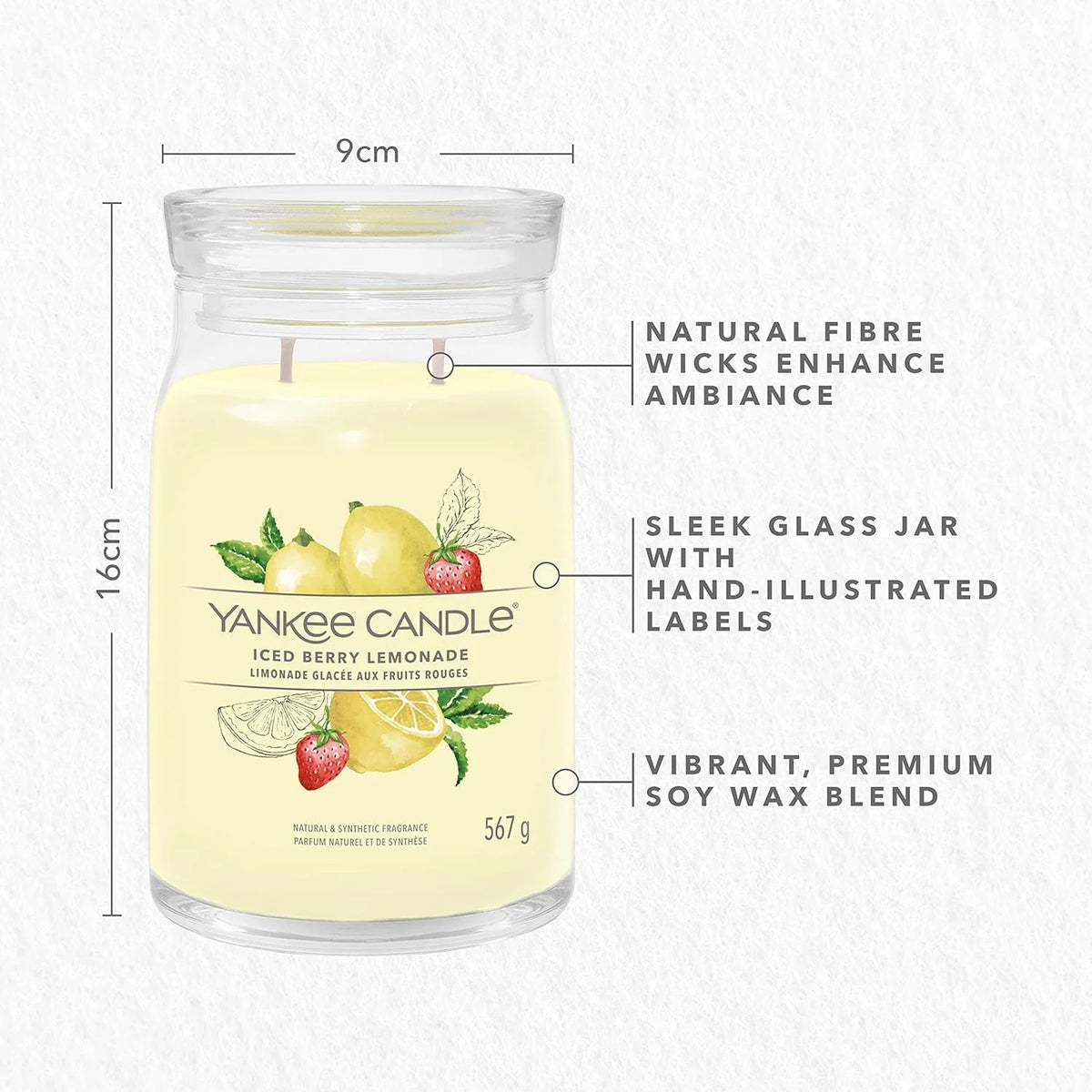 Iced Berry Lemonade Signature Large Jar