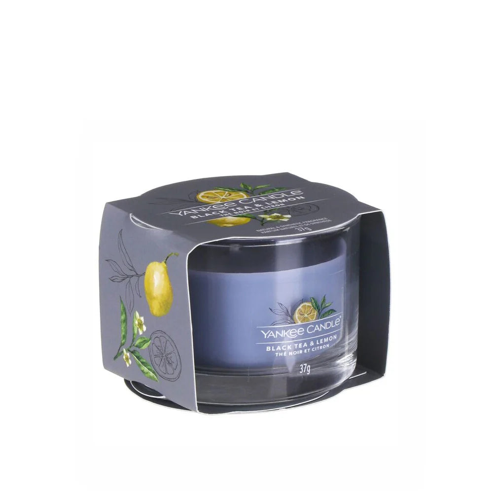 Black Tea & Lemon Signature Glass Votive