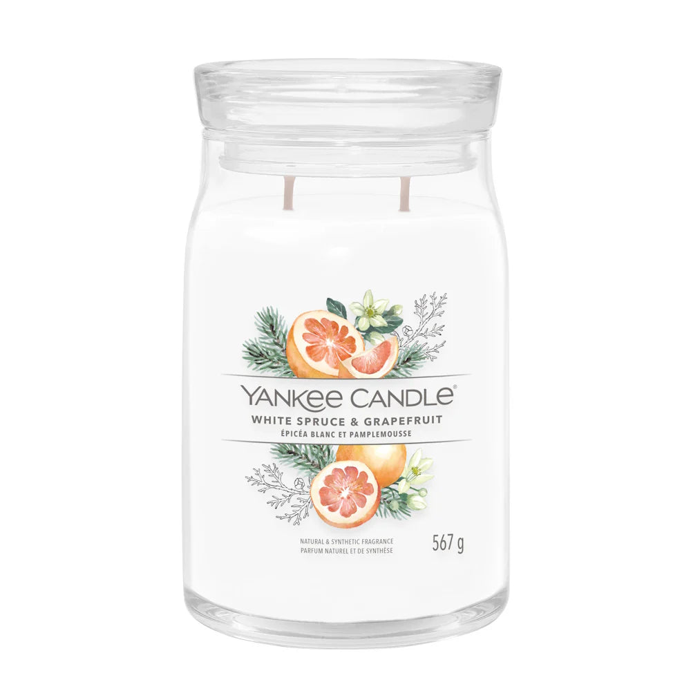 White Spruce & Grapefruit Signature Large Jar