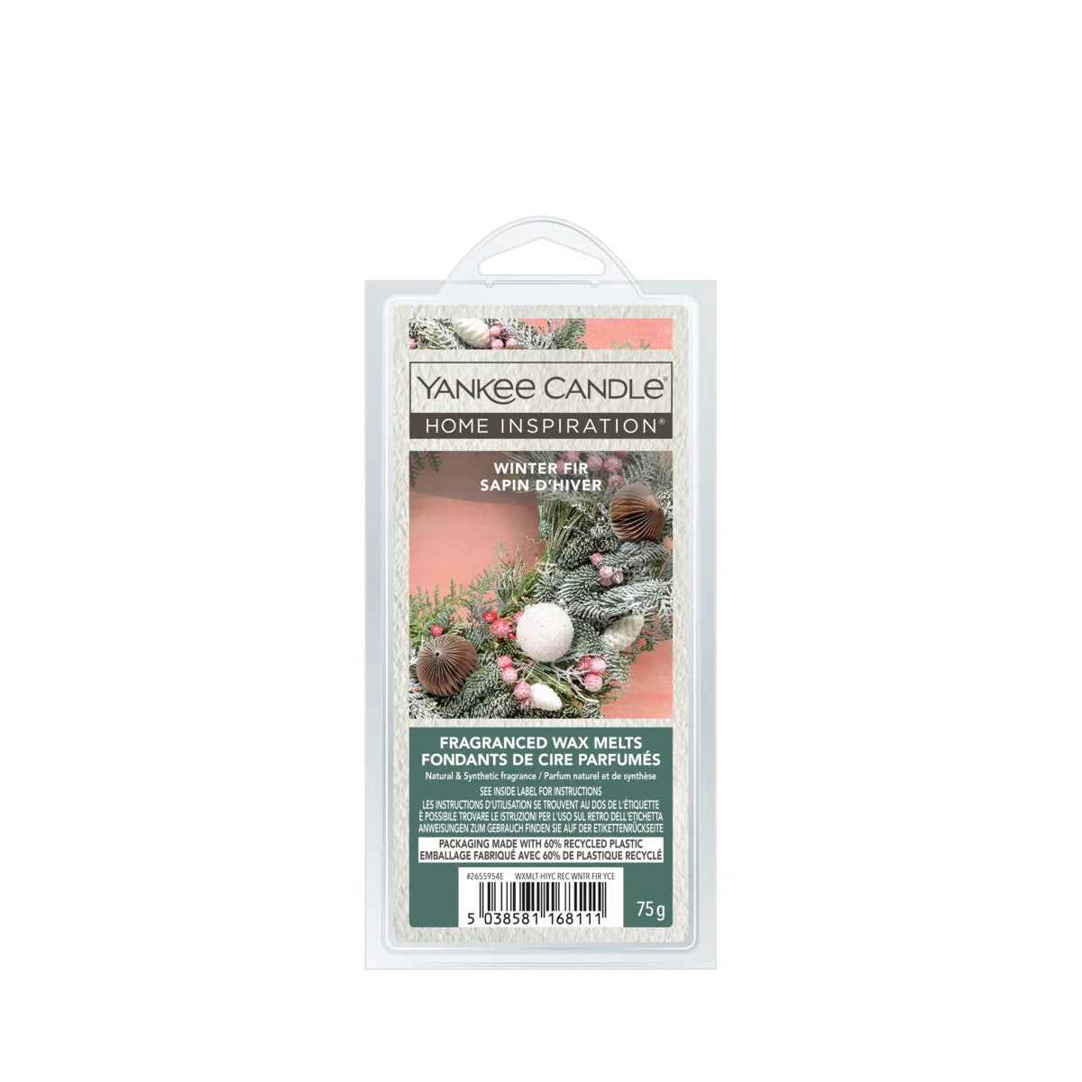 Home Inspiration Wax Melt Block - Winter Fir