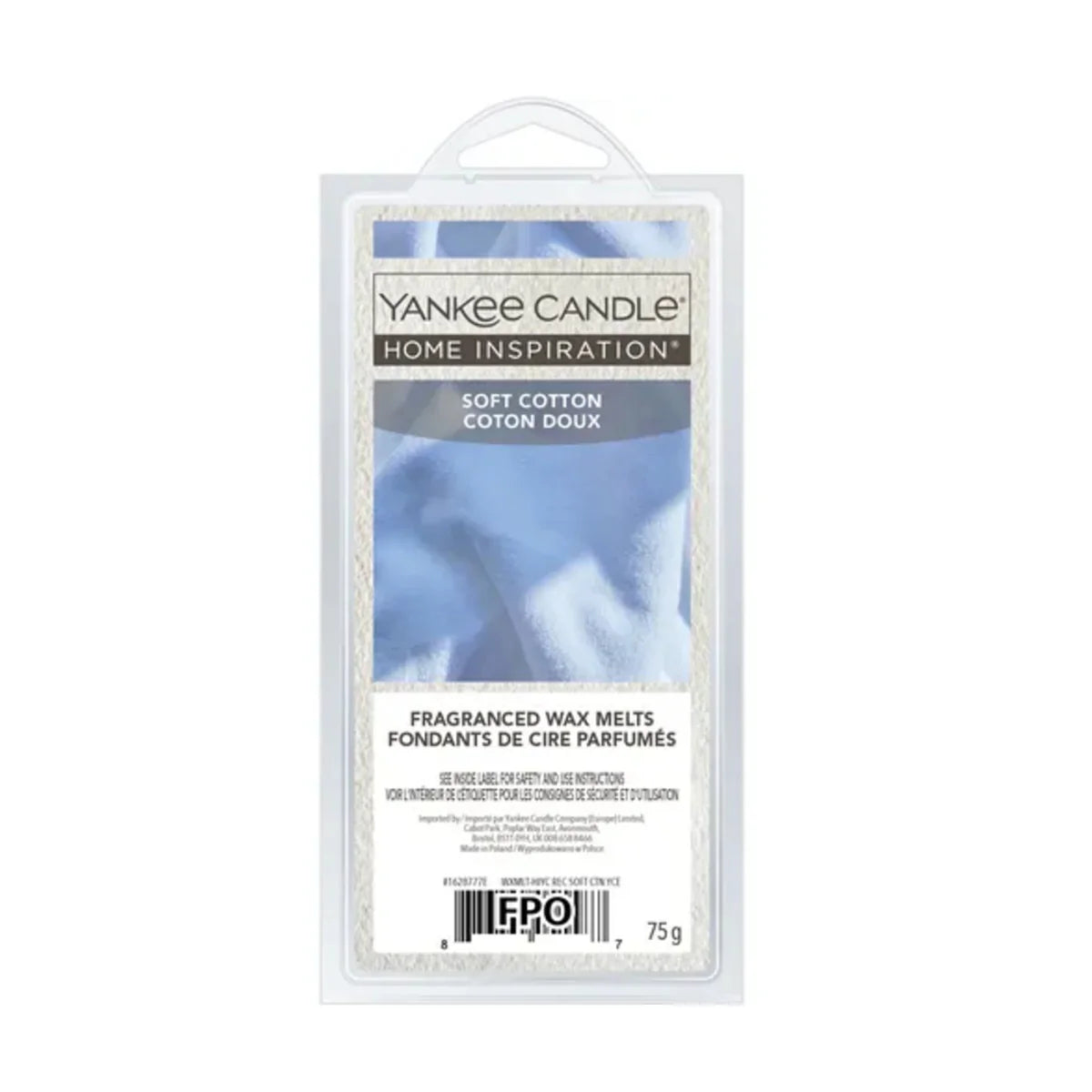 Home Inspiration Wax Melt Block - Soft Cotton