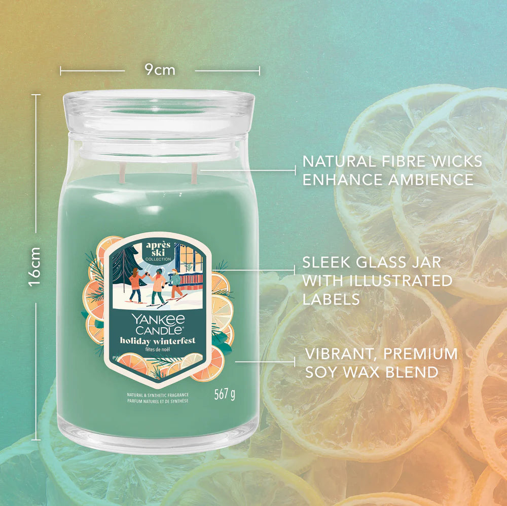 Holiday Winterfest Signature Large Jar