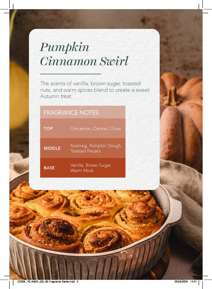 Pumpkin Cinnamon Swirl  Signature Large Jar
