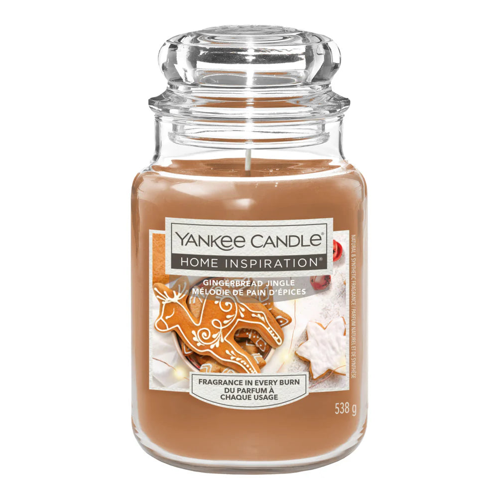 Gingerbread Jingle - Home Inspiration Large Jar