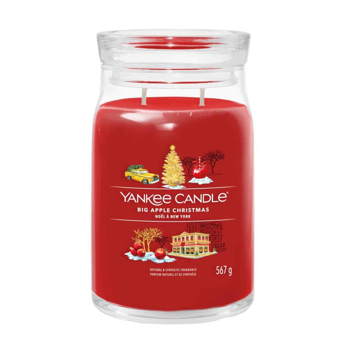 Big Apple Christmas -  Signature Large Jar - Black November