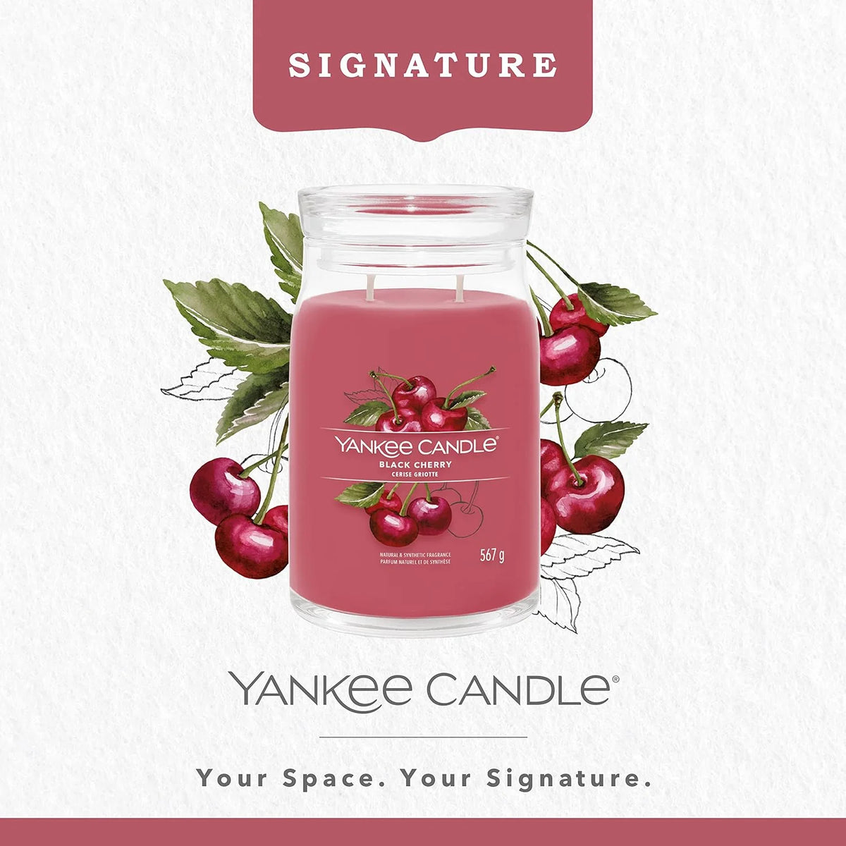 Black Cherry Signature Large Jar