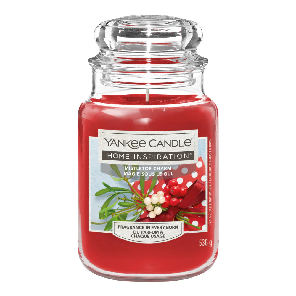 Mistletoe Charm - Home Inspiration Large Jar