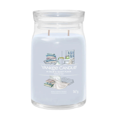 A Calm & Quiet Place Signature Large Jar