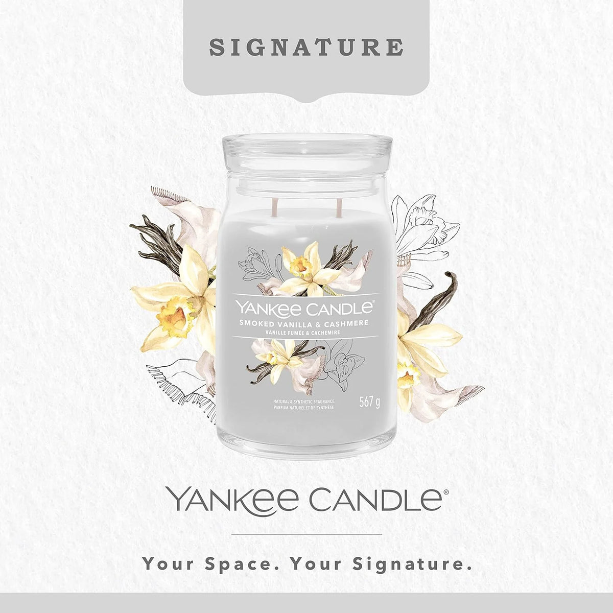 Smoked Vanilla & Cashmere Signature Large Jar