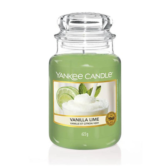 Vanilla Lime Classic Large Jar - Black November