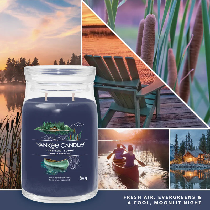 Lakefront Lodge Signature Large Jar - Black November