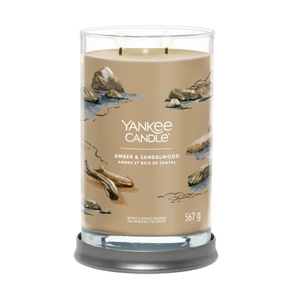 Amber & Sandalwood Signature Large Tumbler
