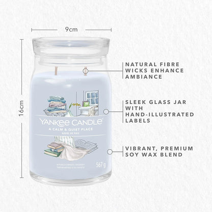 A Calm & Quiet Place Signature Large Jar