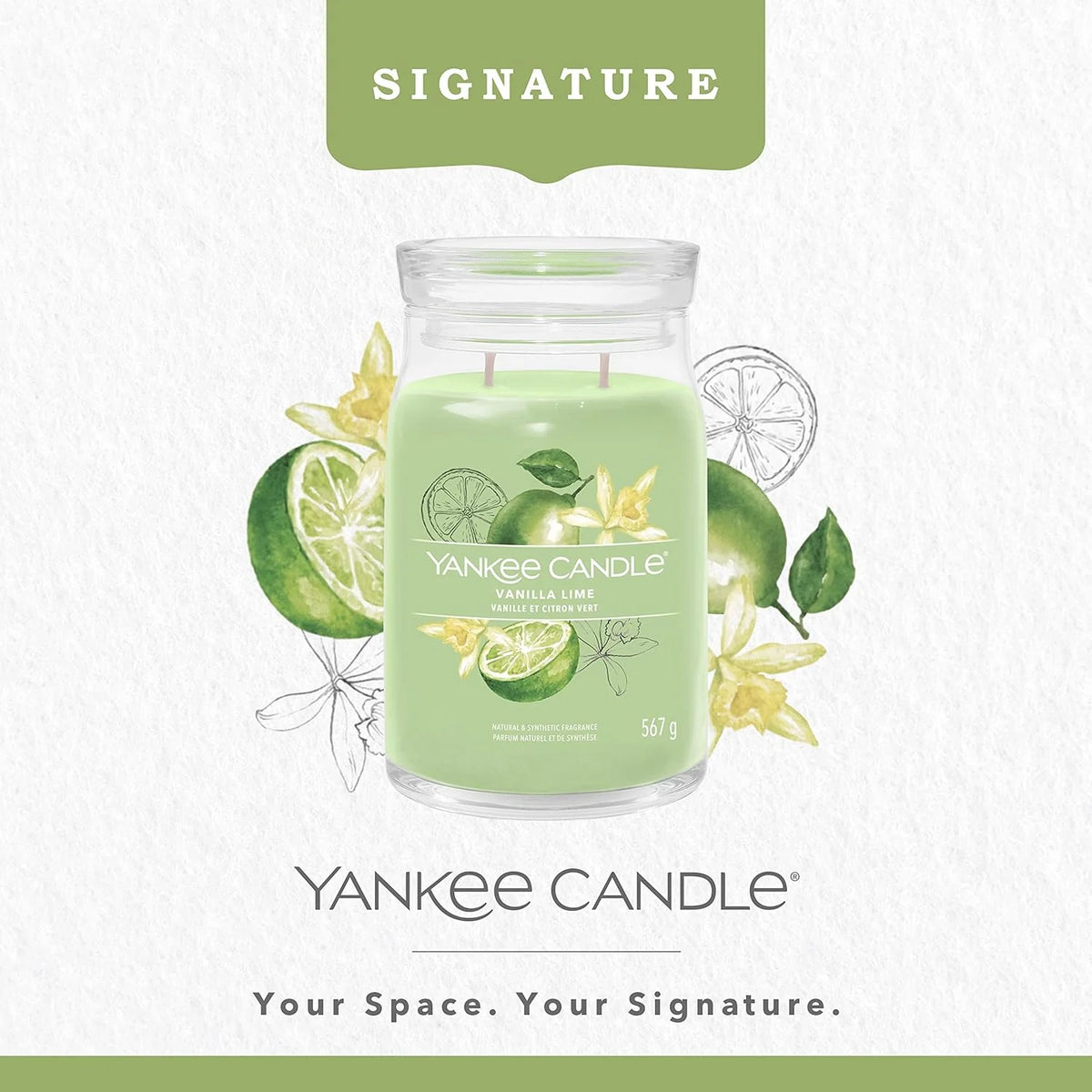 Vanilla Lime Signature Large Jar