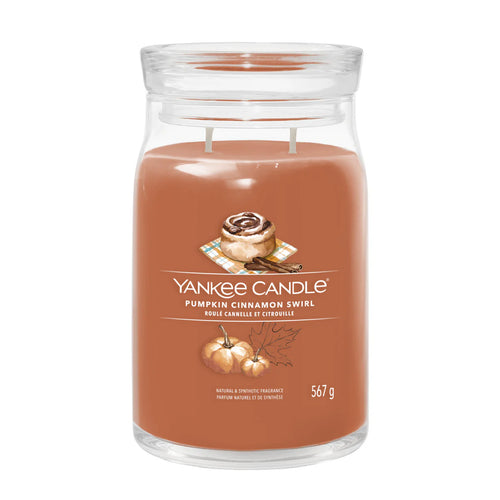 Pumpkin Cinnamon Swirl  Signature Large Jar