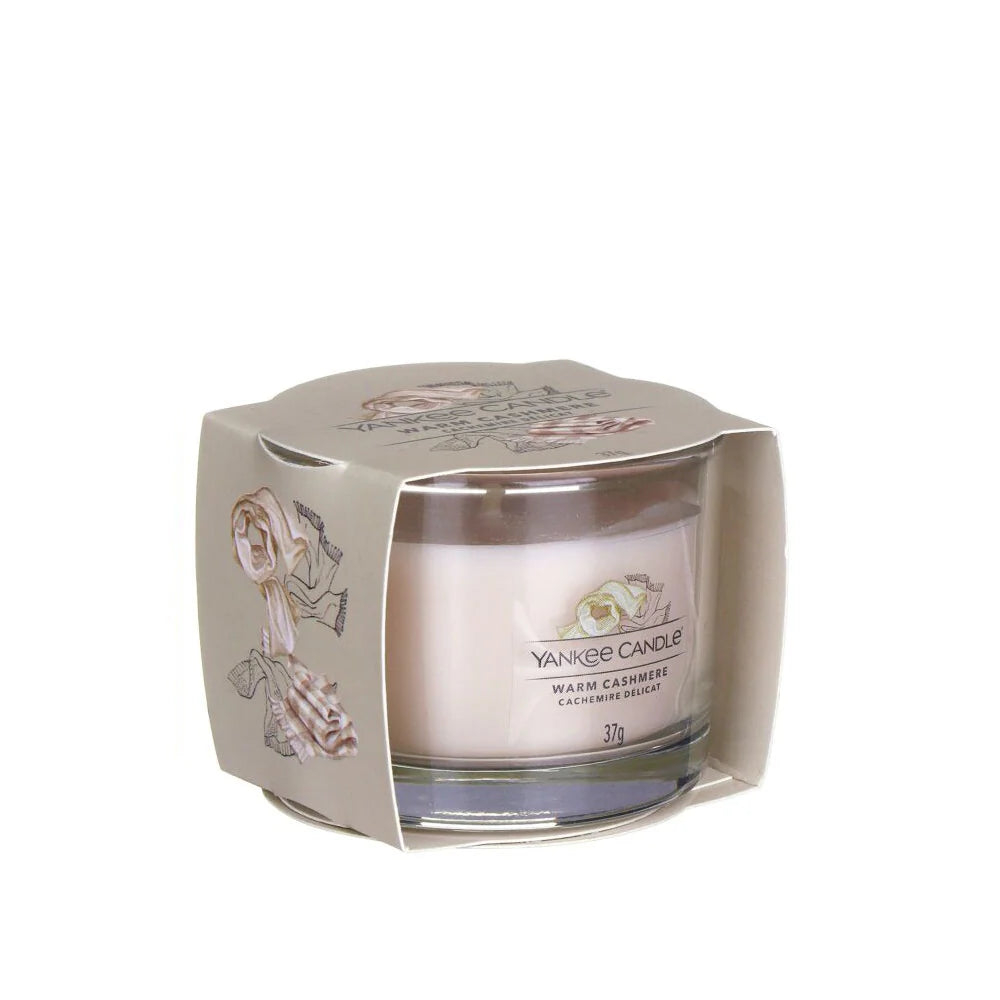 Warm Cashmere Signature Glass Votive