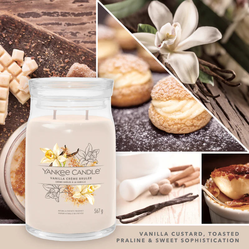Vanilla Crème Brûlée Signature Large Jar