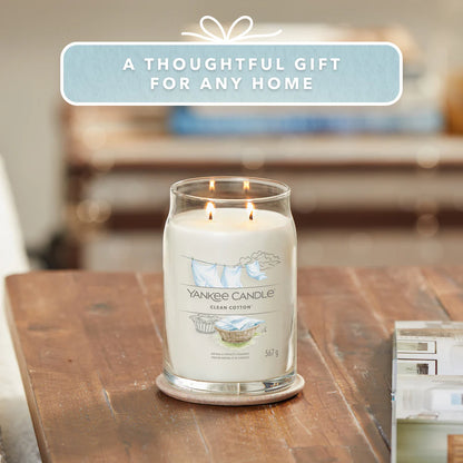 Clean Cotton Signature Large Jar
