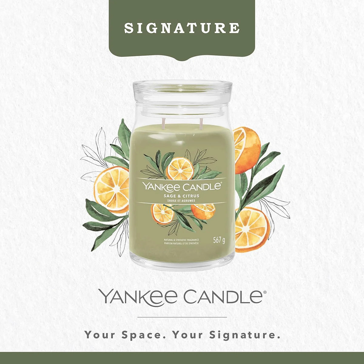Sage & Citrus Signature Large Jar