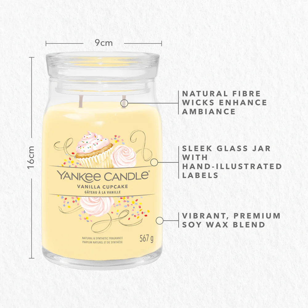 Vanilla Cupcake Signature Large Jar