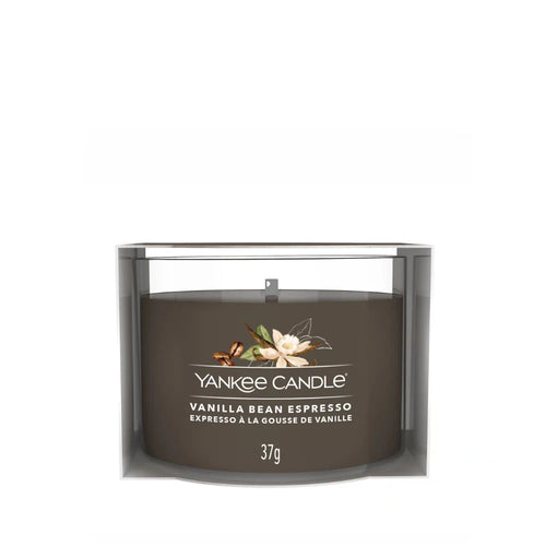 Vanilla Bean Espresso Signature Glass Votive